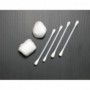 100 Sets/Pack Hotel Home Stay Double Head Cotton Swab Women Makeup Cotton Buds With Cotton Wools
