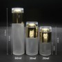 20pcs/Lot 20ml 20ml 60ml & 80ml Frosted Glass Bottle With Sprayer.