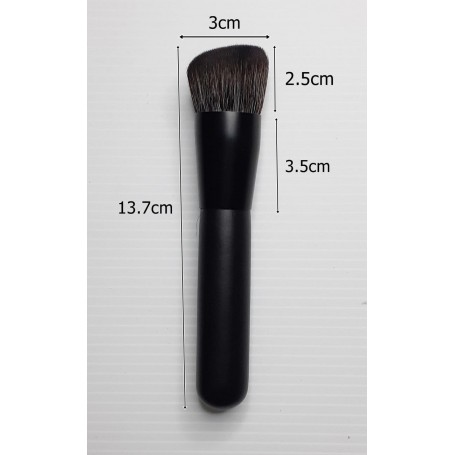 Beaute4u Professional Angled Contour Brush Deluxe Synthetic Hair Blush Blending Makeup Brush Beauty Tool