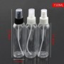 12pcs/Lot 10ml to 250ml Plastic Clear bottle With Mist Spray.