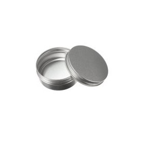 20pcs-Lot 100gm Aluminium Cosmetic Jar