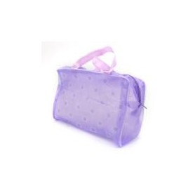 100pcs- Lot 5 Colors Hot Floral Print Makeup Bags Transparent Waterproof Cosmetic Bags Toiletry Bathing Pouch