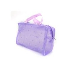 100pcs- Lot 5 Colors Hot Floral Print Makeup Bags Transparent Waterproof Cosmetic Bags Toiletry Bathing Pouch