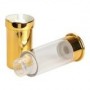 20pcs-Lot 5ml Airless Pump Clear Bottle With Gold Pump