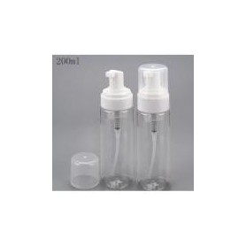 12pcs/Lot 200ml Refillable Hand Soap Foaming Mousse Clear Bottle Dispenser Holder Pump Bottle.