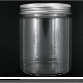 12pcs-Lot 250ml Pet Jar With Aluminium Cap