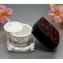 Beaute4u 20pcs-Lot 5g Clear Acrylic Square Jar With Black Lid  Sample Empty Cosmetic Containers - Fulfilled By Beaute4u