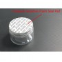 12pcs/Lot 30ml 50ml 100ml 120ml 200m 250ml & 300ml Clear PET Container Jar Balang Plastik w.Plastic Black or White Lid