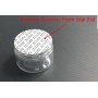 12pcs/Lot 30ml 50ml 100ml 120ml 200m 250ml & 300ml Clear PET Container Jar Balang Kueh Raya Plastik With Aluminium Lids