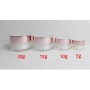 20pcs/lot 5g 10g 15g 30g Acrylic Pearl Jar Cream Pot Makeup Sample Cream Jars Packaging Bottle.