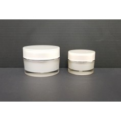 20pcs/Lot of 10g 30g Cream Jar with Pearl Lid, Cosmetics Skin Care Cream Jar