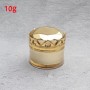 5G 10g Acrylic Cream Jar Crown Top Pattern Lid, Cosmetics Skin Care Cream Jar