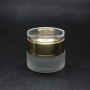 12pcs/lot of 20g frosted Glass Jar Cream Jars empty cosmetic jar
