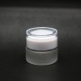 12pcs/lot of 20g frosted Glass Jar Cream Jars empty cosmetic jar