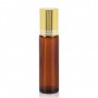 20pcs/Lot 10ml Brown Glass with Roller + lid Roll-on Perfume Essential Bottle