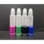 12pcs/Lot 8ml Sand Glass Roll On Essential Oil Empty Perfume Bottle With Roller Ball