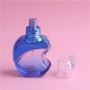 5pcs/Lot 15ml Colorful Apple Shaped Empty Glass Perfume Bottle Portable Parfume Refillable Scent Sprayer