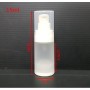 Airless pump frosted Bottle white cap Cosmetic Bottle Empty Cosmetic Containers.