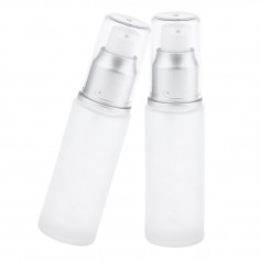 20pcs/of 20ml&30ml Empty Lotion Cream Frosted Glass Bottles Dispenser Containers for Skin Care Cream Cosmetic