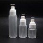 Refillable Cosmetic Frosted Glass Bottle with Nozzle Spray.
