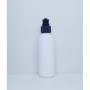 100ml 125ml Empty HDPE White Bottle with Pump Dispenser For Cleansing, Sanitizers