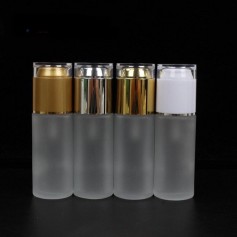 20pcs/of 80ml Empty Lotion Cream Frosted Glass Bottles Dispenser Containers for Skin Care Cream Cosmetic