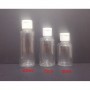 12Pcs/lot 50ml,75ml&100ml Clear PET Plastic Bottle Flip cap White Empty Cosmetic Containers, Cleansing