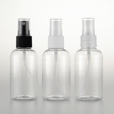12pcs/Lot 75ml Clear Sprayer Bottle Container Refillable Cosmetic Atomizer.
