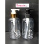 15pcs/lot of PET Clear Bottle with Lotion Pump 250ml For Cleansing, Sanitizers