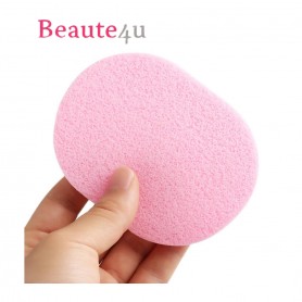 Pink Sponge Puff Soft Facial Cleansing Sponge Face Makeup Wash Pad Cleaning Sponge Puff Exfoliator Cosmetic