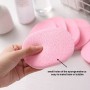 Pink Sponge Puff Soft Facial Cleansing Sponge Face Makeup Wash Pad Cleaning Sponge Puff Exfoliator Cosmetic