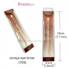 ZOREYA Brand Professional Ultimate Blending Makeup Brush Pink Crystal Resin Nylon Hair Portable Make Up Brushes Cosmetic Tool