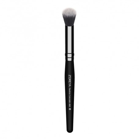 Zoreya Brand women Flawless concealer makeup brushes black wooden handle Cosmetic brush