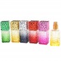 6pcs-lot 25ml Square Atomizer Glass Perfume Bottle Portable UV Cap Spray Glass Bottle Perfume Bottle In Refillable