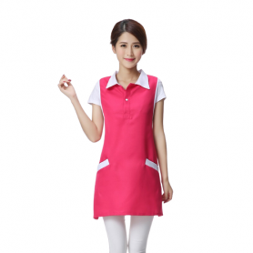 Professional Hairdressing Apron Beauty with Collar Hair Cutting Aprons Barber Home Styling Salon Hairdresser Waist