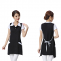 Professional Hairdressing Apron Beauty with Collar Hair Cutting Aprons Barber Home Styling Salon Hairdresser Waist