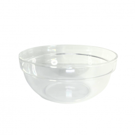 Ready Stock/ Transparent plastic face wash bowl