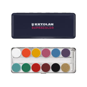 Kryolan Supracolor Palatte 12 color