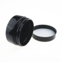 READY STOCK 100ml 120ml 150ml 200m & 250ml & Black PET Container Jar Balang Plastik w.Plastic Black with Lid.