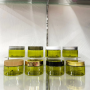 Malaysia Ready Stock 1PC 100ml Empty Green Cosmetic Jars PET Container Powder Mask Cream Jars