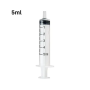 5ml 10ml 20ml 30ml 50ml Syringe,Plastic Syringe with Luer Slip Tip, No Needle, Non Sterile- Ideal for Measuring