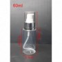 20pcs-lot of 60ml- 80ml- 100ml & 120ml Empty Refillable PET Clear Bottle with Lotion Pump For Cleansing Sanitizers