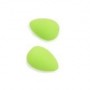 Beaute4u 2 Pcs Micro Mini Beauty Blending Blender Sponge - Green Teardrop - Fulfilled By Beaute4u