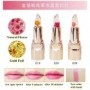 Beaute4u HengFang Gold Flower Lipstick Temperature changed Color Lip Balm Moisturizer Waterproof Lipstick -02 lipstick -