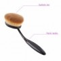 10 pcs Oval Puff Soft Makeup Brushes Set Toothbrush Foundation Cosmetic Cream Powder Blush Kits