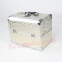 Cosmetic Organizer Box Make Up Case for Make Up Tools Storage Box -2321 (Gold Color)